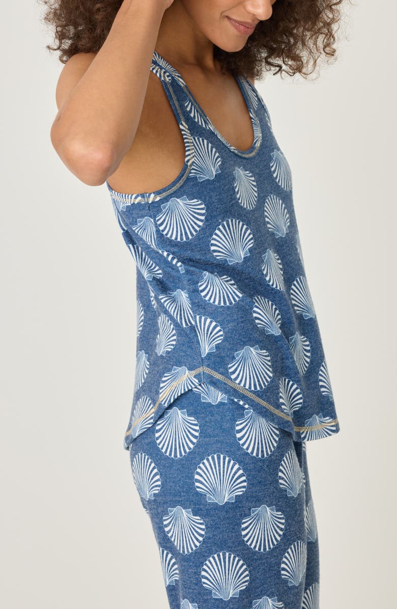 PJ Salvage Martime Racerback Tank, Alternate, color, Harbor