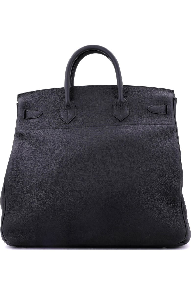Pre-Owned Hermes HAC Birkin Bag Black Togo with Palladium Hardware 40, Alternate, color, Noir