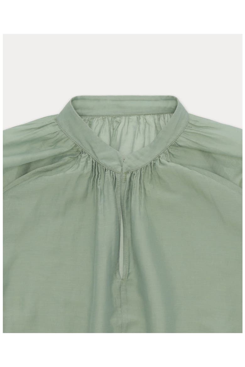 Ambre Cotton Silk Blouse, Alternate, color, Light Green