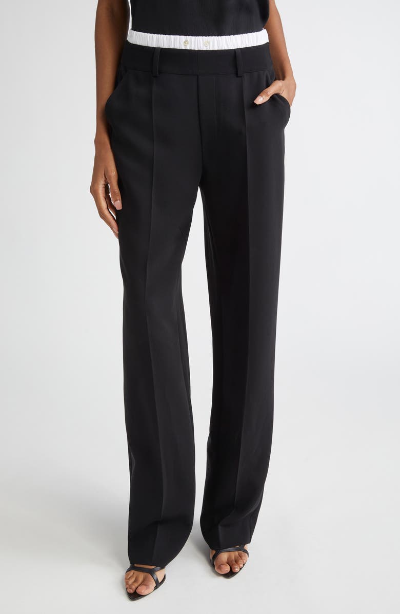 Cinq à Sept Vittoria Boxer Detail Pants, Main, color, 