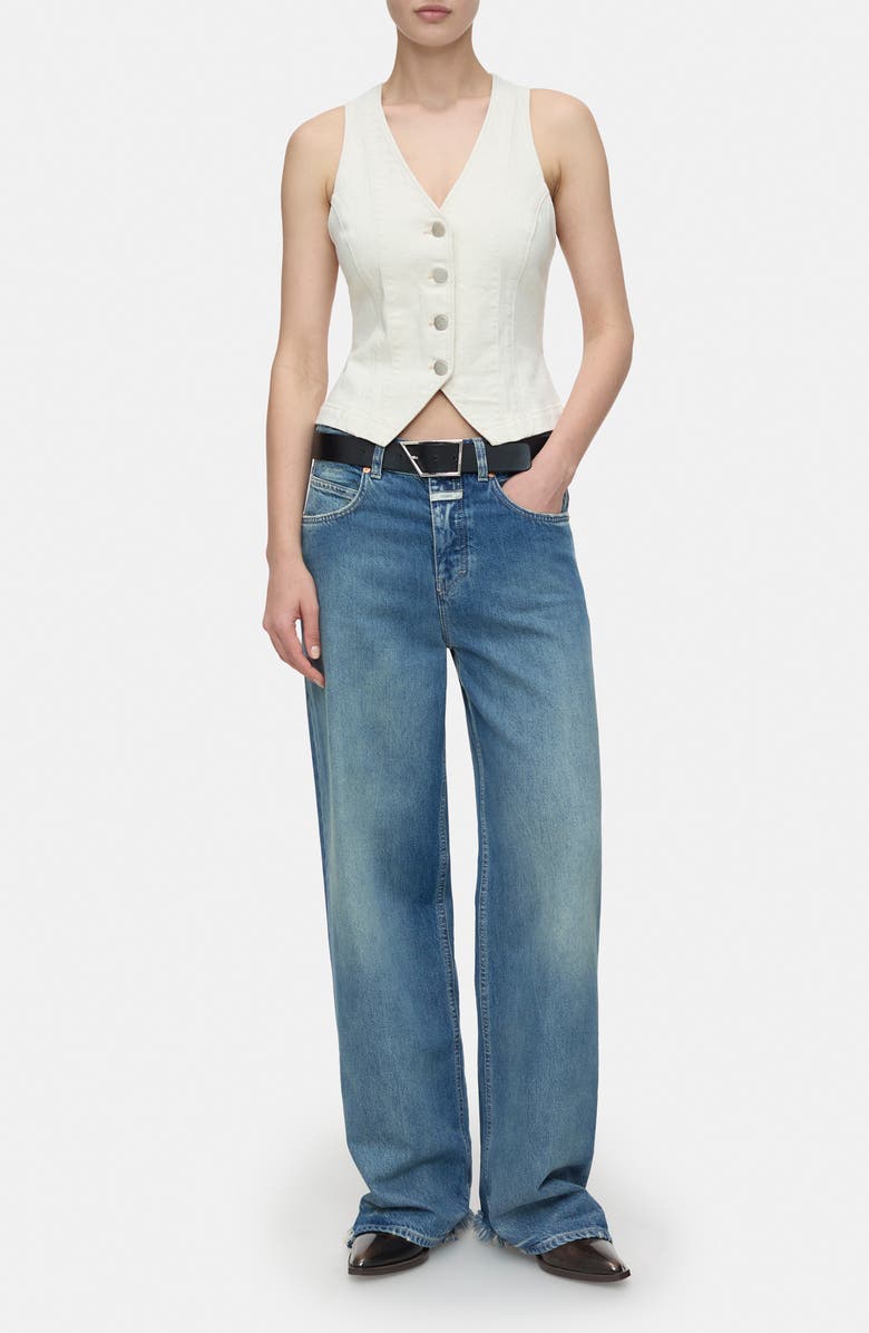 Closed Nikka Wide Leg Jeans, Alternate, color, Dark Blue