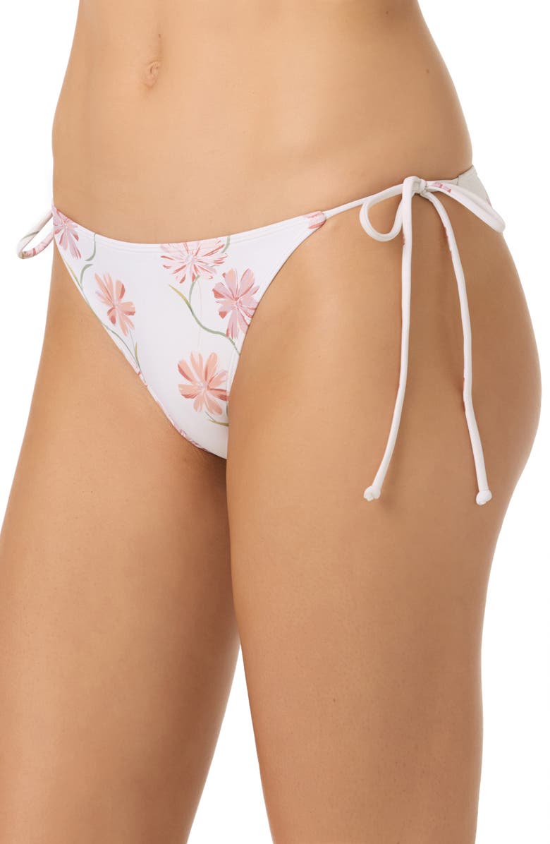 O'Neill Ivy Floral Maracas Bikini Bottoms, Alternate, color, Tofu
