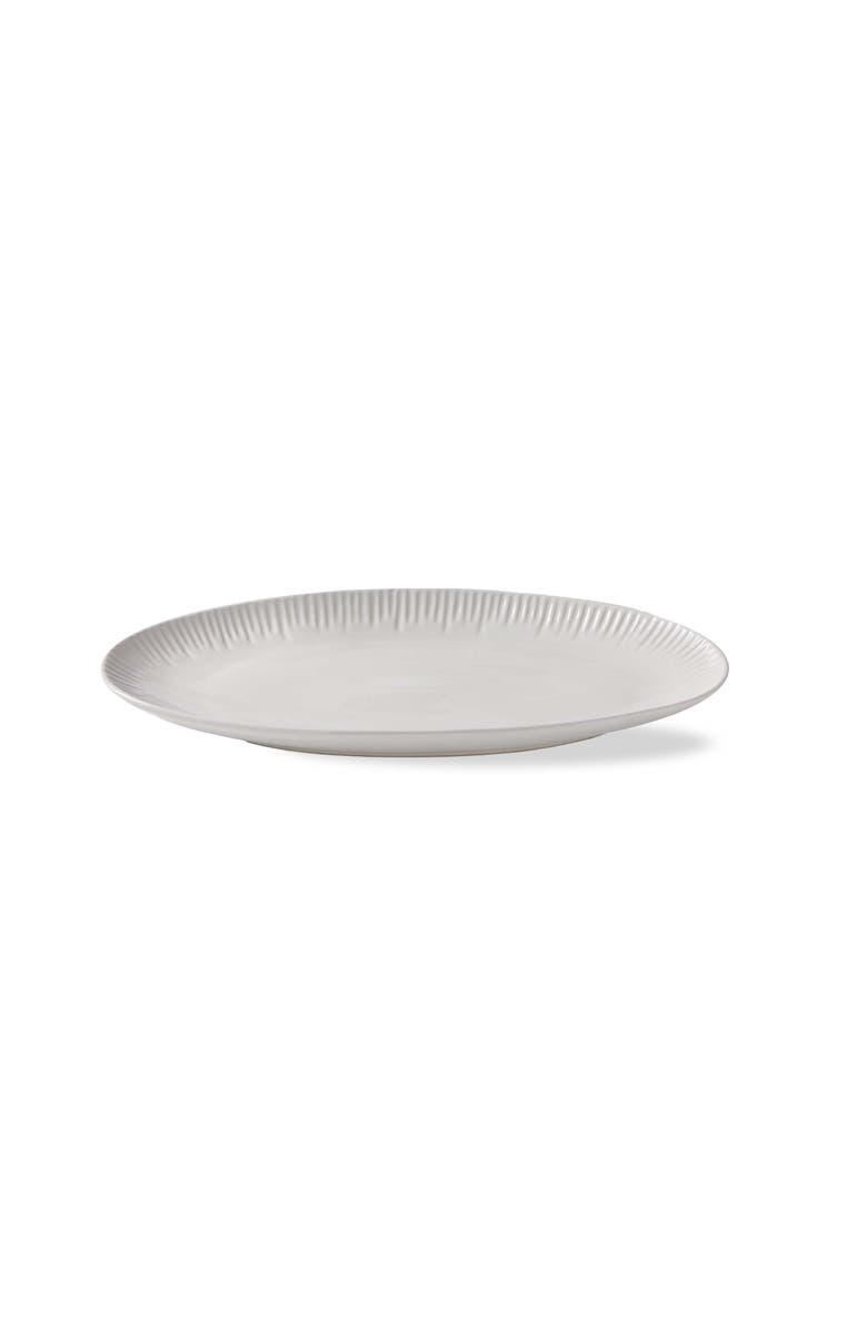 tag Vista Oval Small Serving Platter Grey Dishwasher Safe Serveware, Main, color, Grey