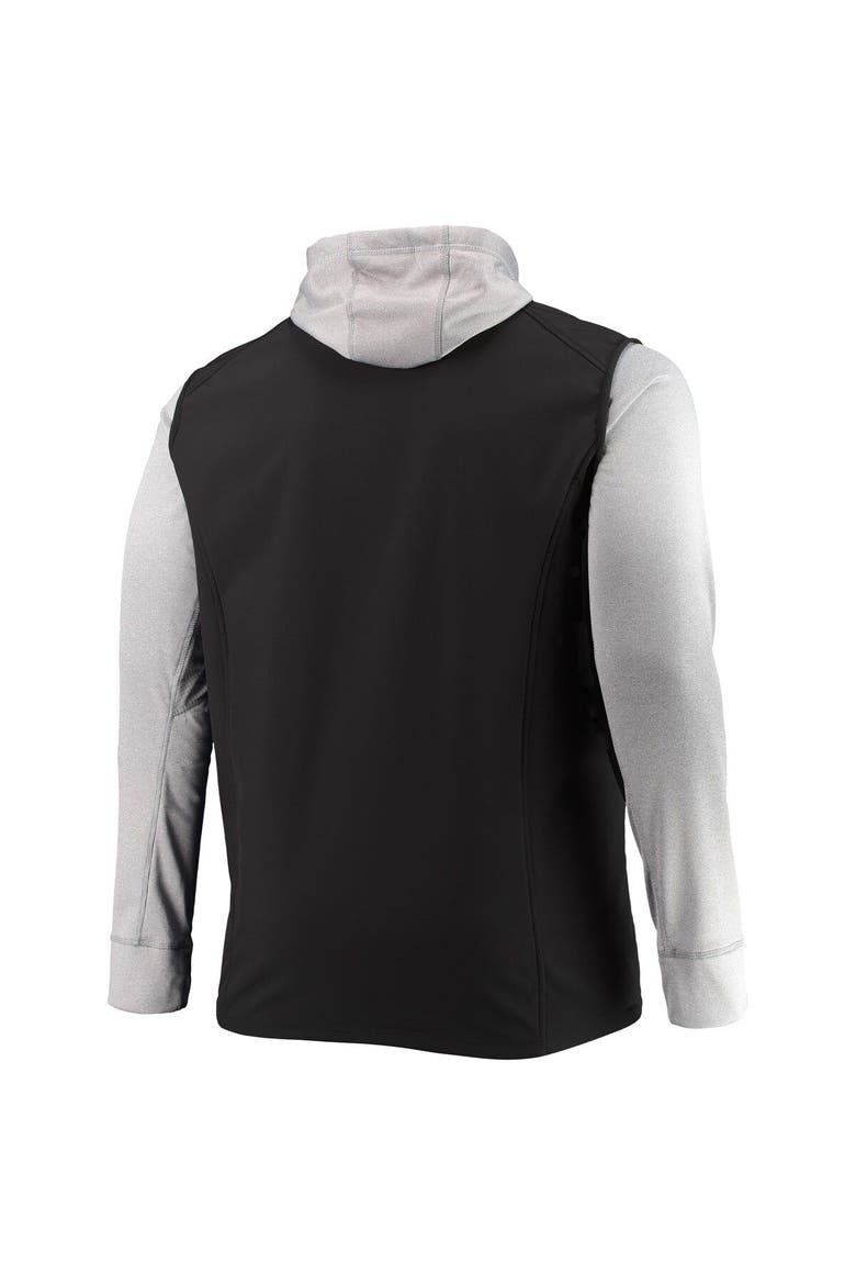 Men's Dunbrooke Black/Gray Cleveland Browns Big & Tall Alpha Full-Zip Hoodie Jacket, Alternate, color, Black