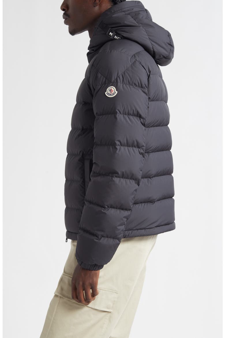 Laveraet Down Jacket, Alternate, color, BLACK