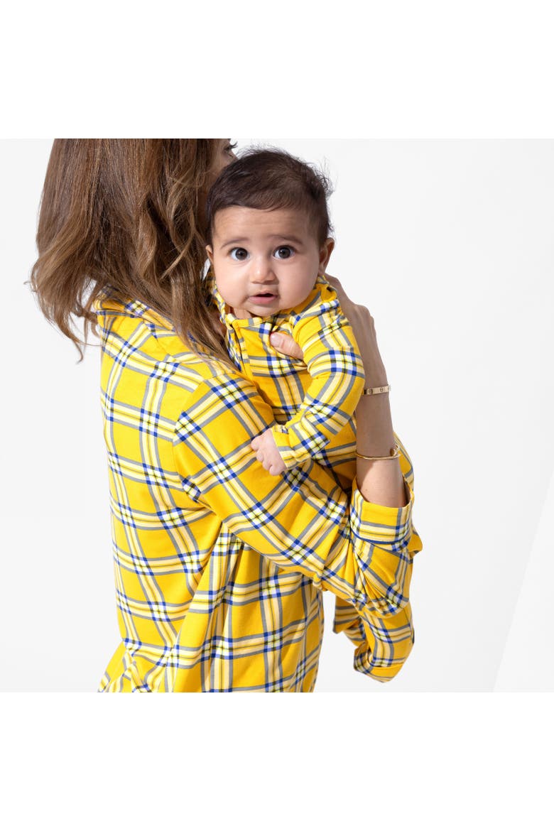 Baby Clueless Total Betty Plaid Convertible Footie, Alternate, color, Clueless Total Betty Plaid