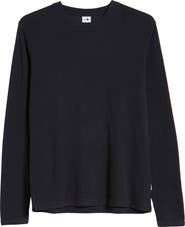 NN07 Clive Long Sleeve Waffle Knit Tee