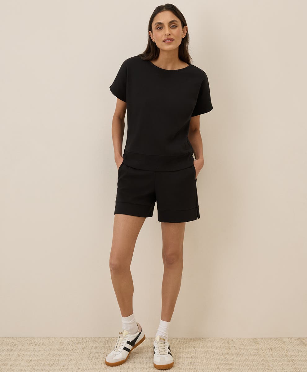 Organic Cotton Airplane Pull On Short - image 2