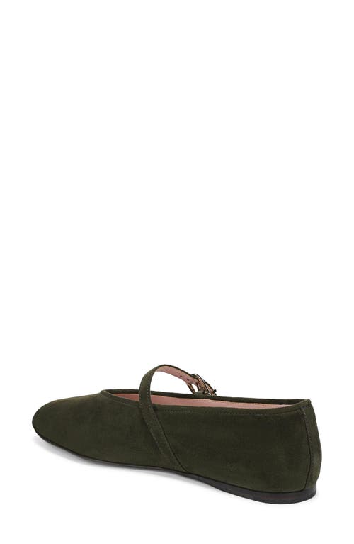 Favorite Daughter Margot Mary Jane Flats Moss Green In Green