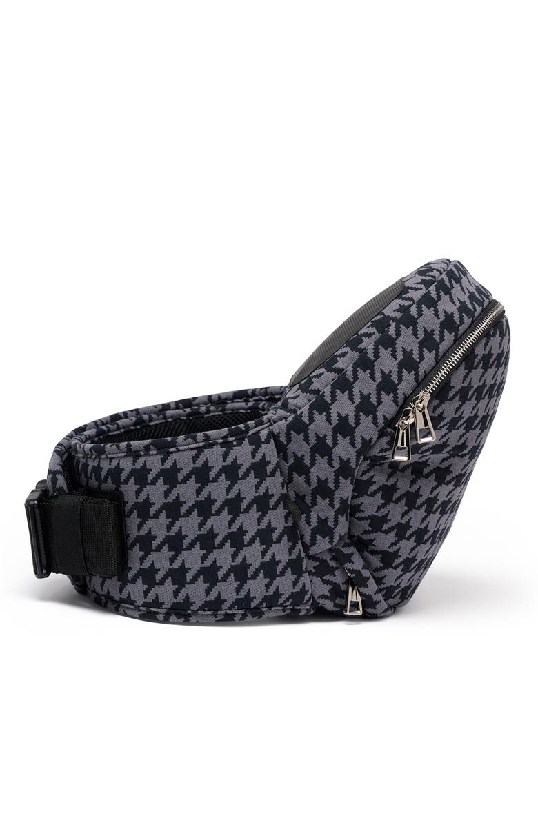 Portier Brio Belt Toddler Carrier, Main, color, Onyx Houndstooth