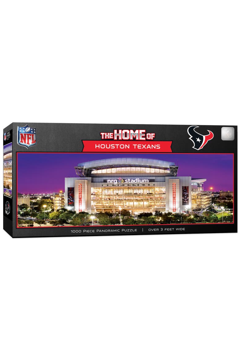Houston Texans 1000pc Panoramic Puzzle, Main, color, Multicolor