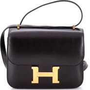 Pre-Owned Hermes Constance NM Bag Box Calf 18