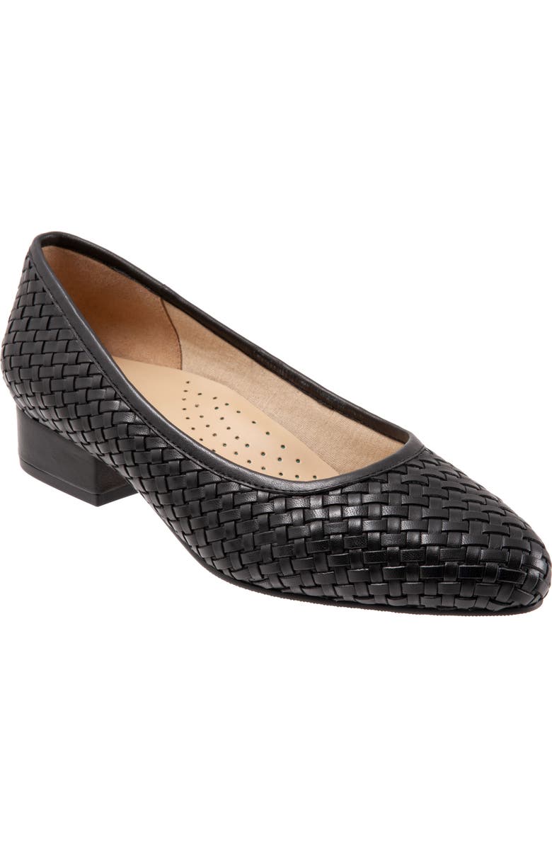 Trotters Jade Woven Pointed Toe Shoe, Main, color,
