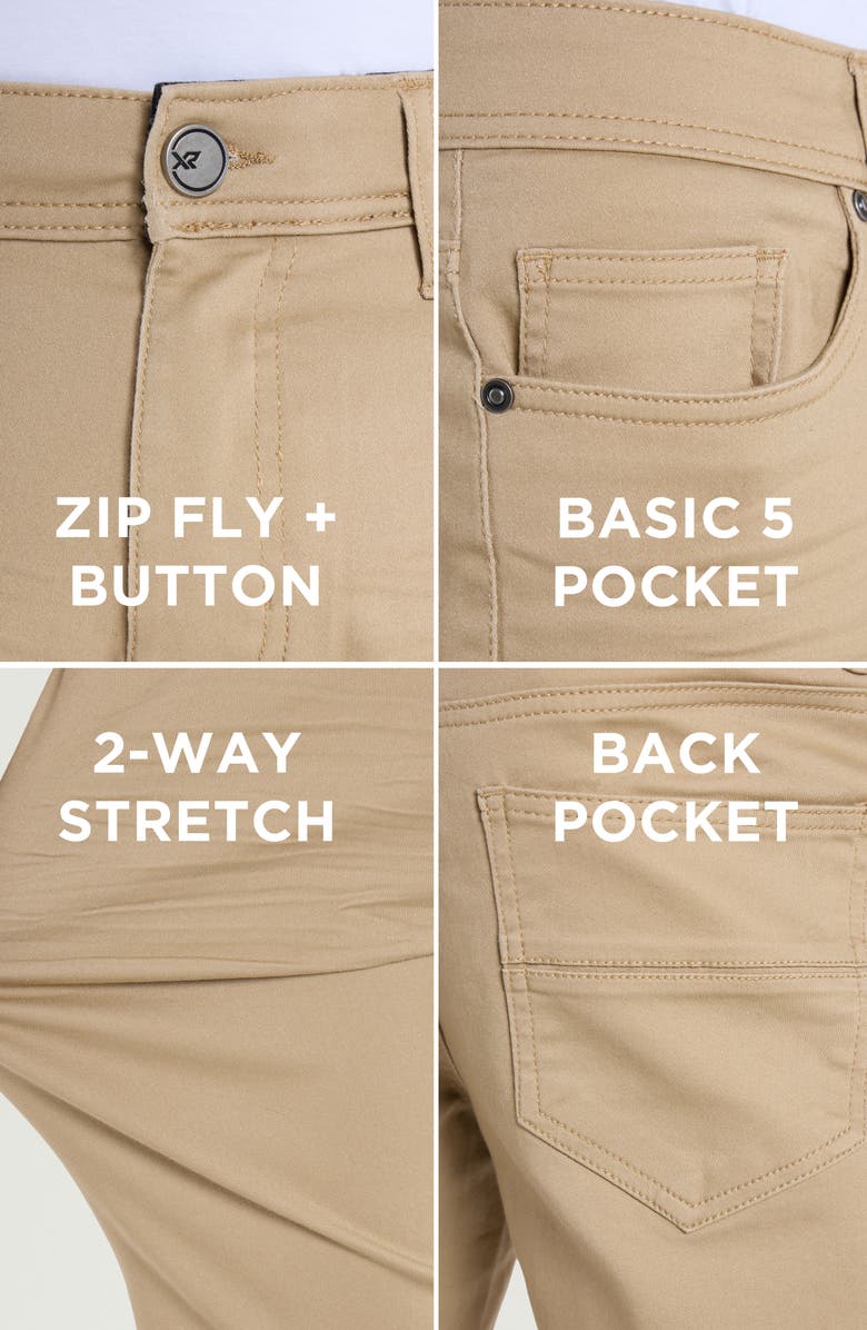 XRAY Commuter Shorts, Alternate, color, Khaki