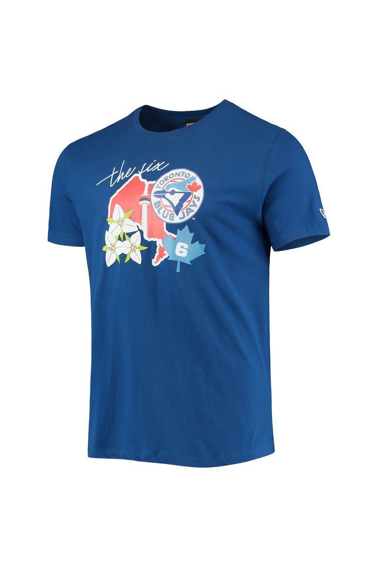 Men's New Era Royal Toronto Blue Jays City Cluster T-Shirt, Alternate, color, Royal