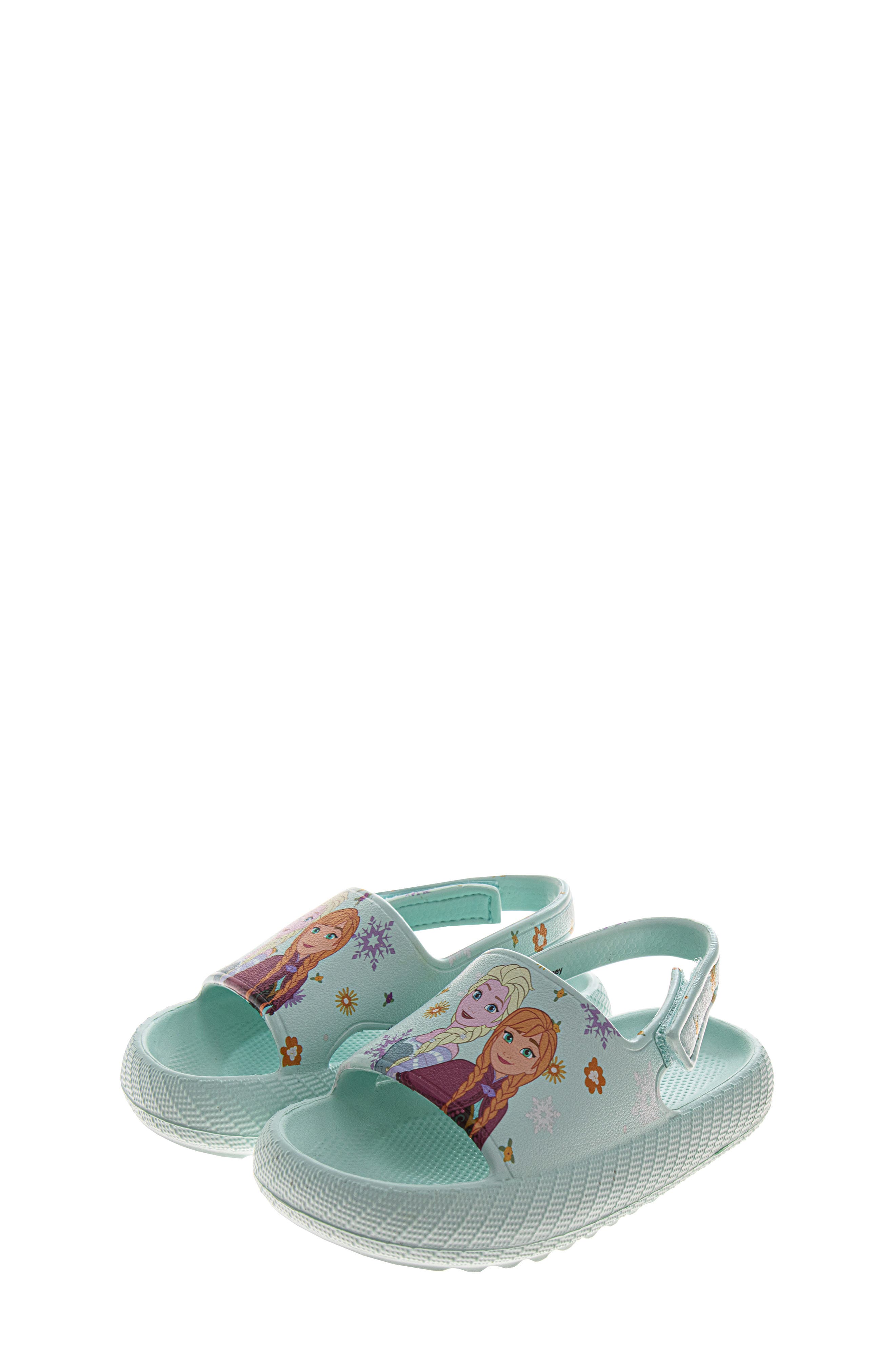 JOSMO x Disney<sup>®</sup> Kids' Frozen Elsa & Anna Slingback Sandal, Main, color, 