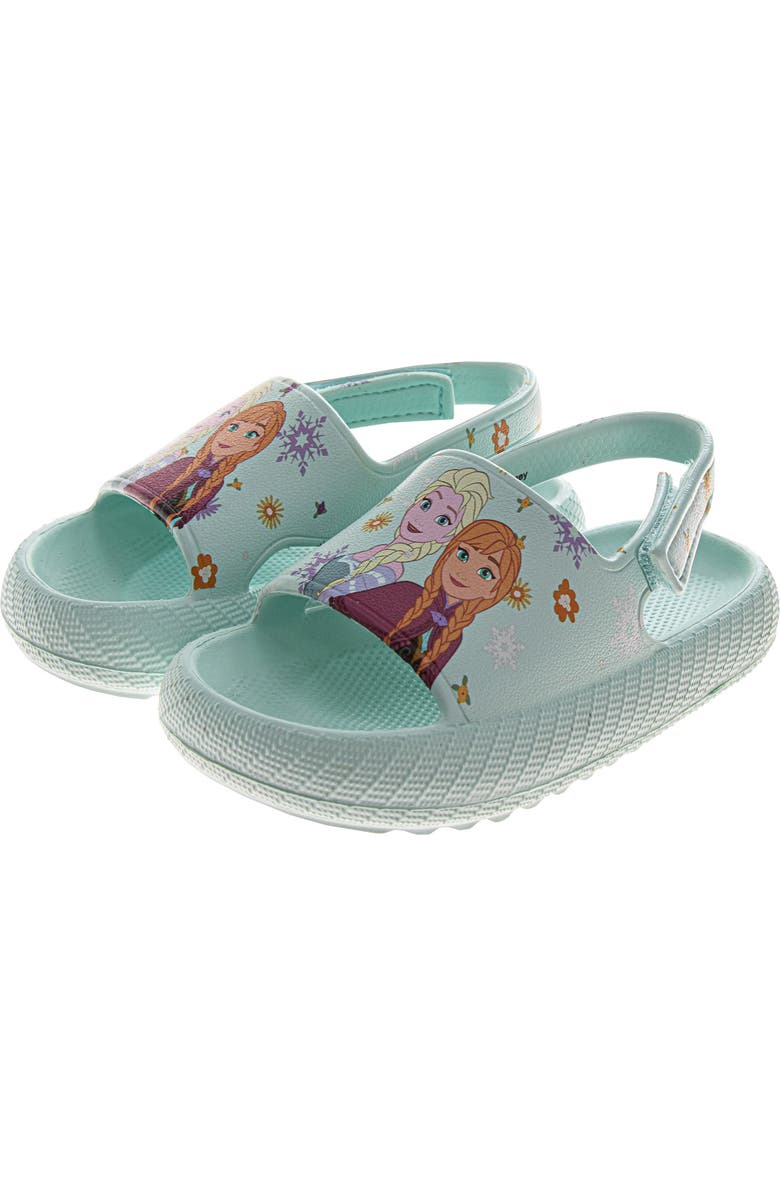 JOSMO x Disney<sup>®</sup> Kids' Frozen Elsa & Anna Slingback Sandal, Main, color,
