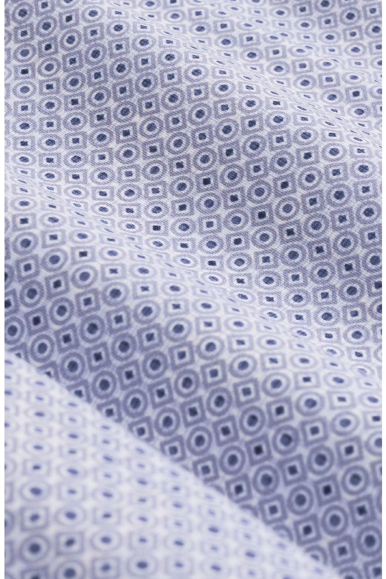 James OoohCotton® Geo Print Button-Up Shirt, Alternate, color, ORCHID