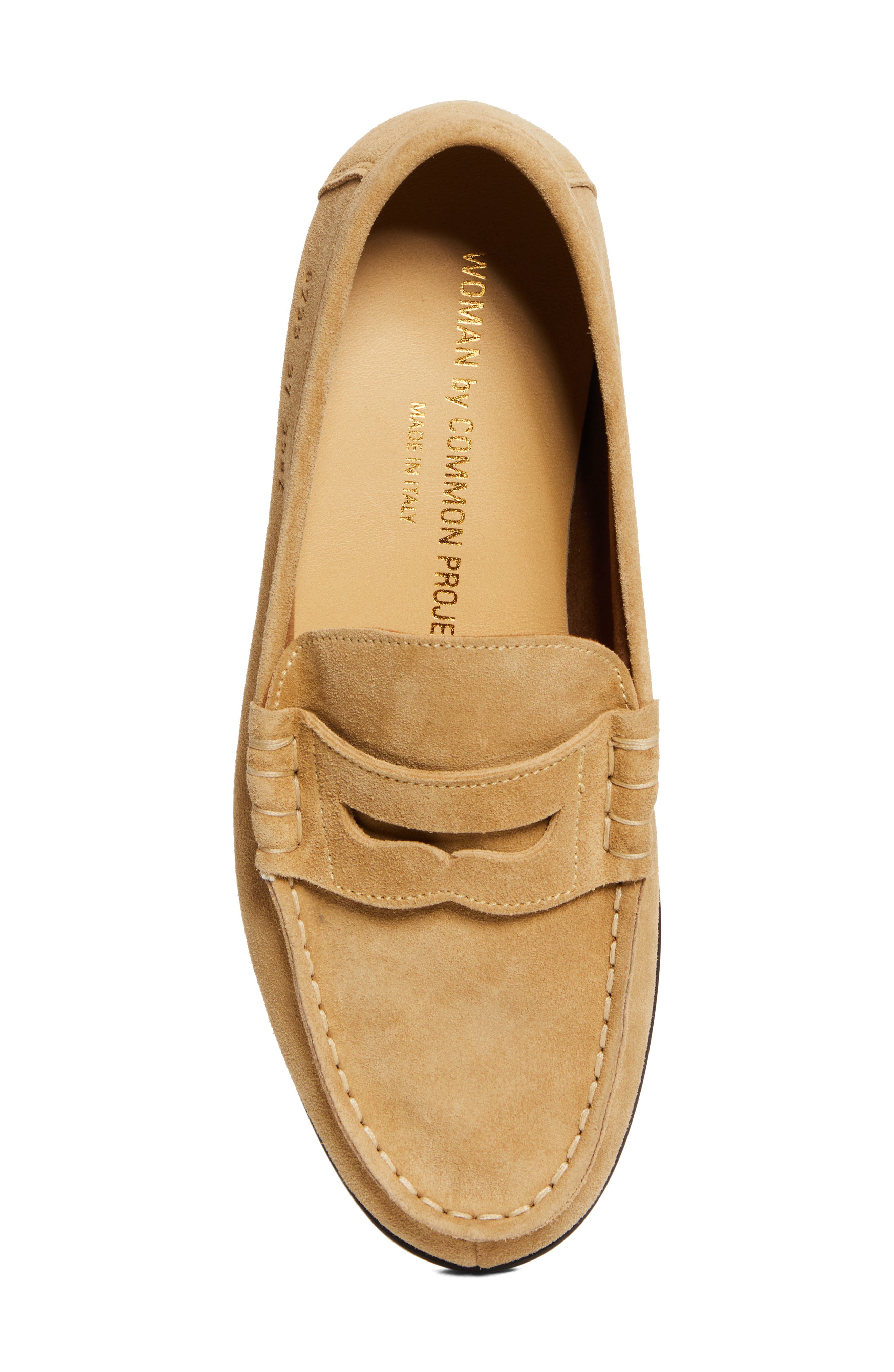 Common Projects Soft Penny Loafer, Alternate, color, 3502 Beige