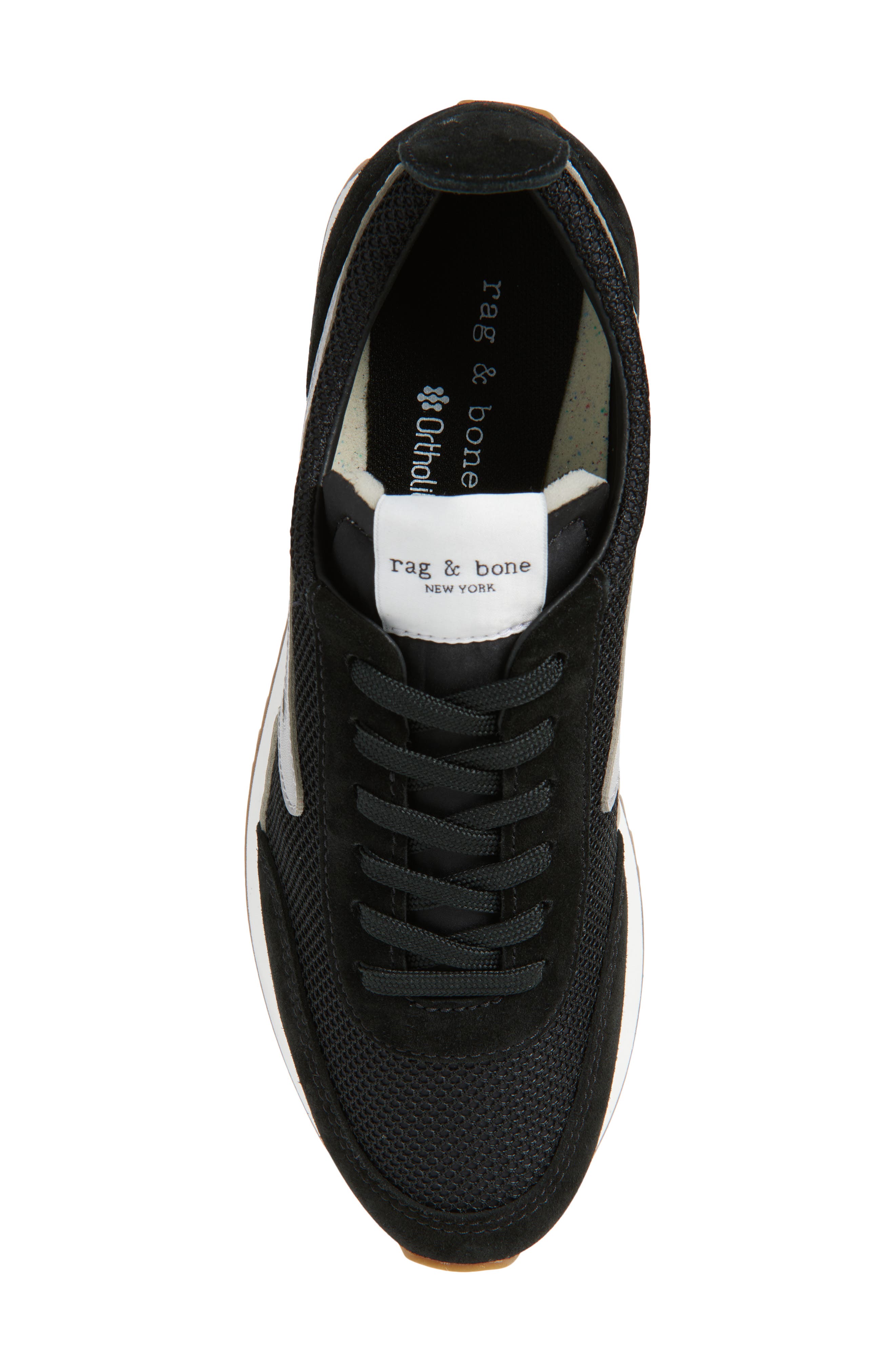 rag & bone Retro Runner Sneaker, Alternate, color, Black Grey