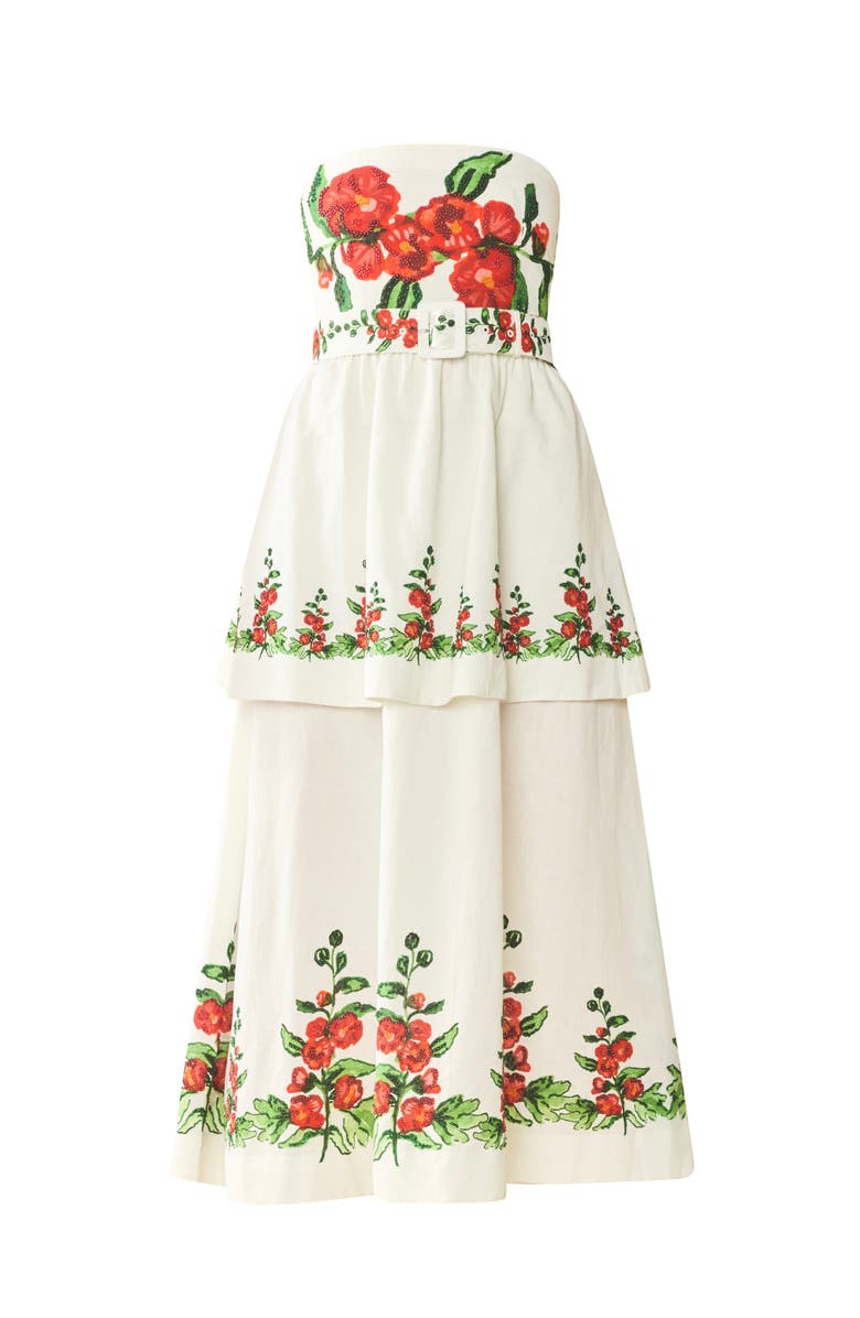 Eddy Daisy Dress x Larsen Collaboration, Main, color, White Larsen Watercolor