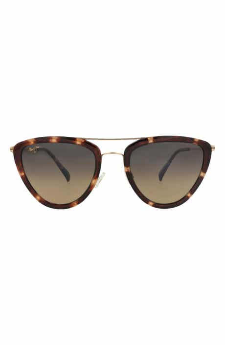 Gender Inclusive Emaze 56mm Polarized Square Sunglasses