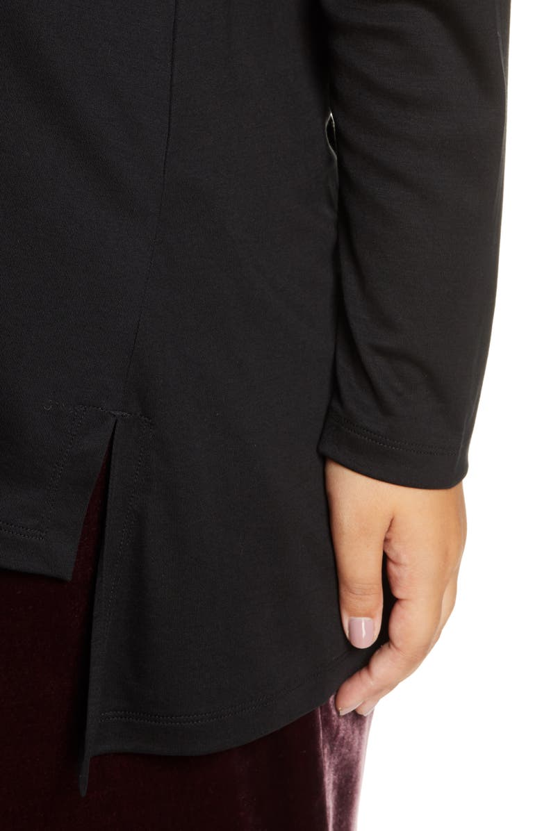 Eileen Fisher Ballet Neck Tencel<sup>®</sup> Lyocell Top, Alternate, color,