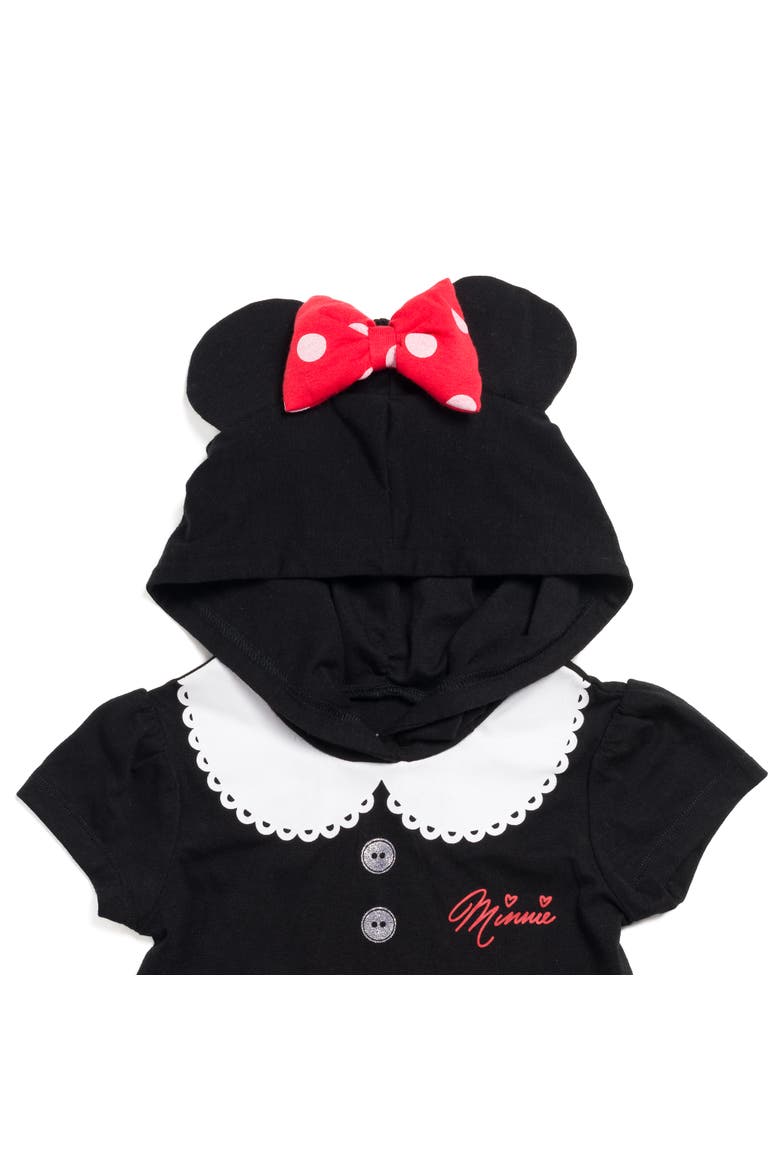 Minnie Mouse Cosplay 2-Piece Hooded Tee and Leggings Set, Alternate, color, Minnie Mouse Red