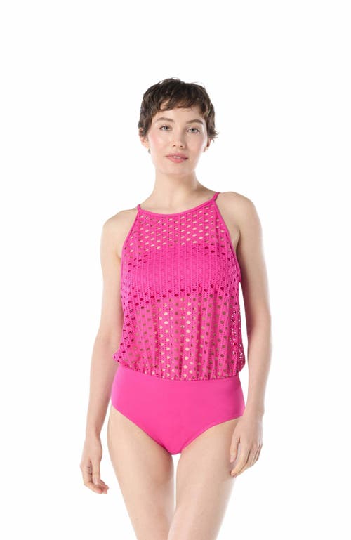 CARMEN MARC VALVO CARMEN MARC VALVO HIGH NECK ONE PIECE SWIMSUIT