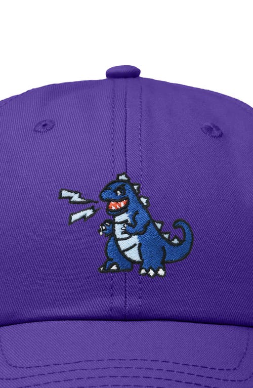 Dalix Big Lizard Cap In Purple