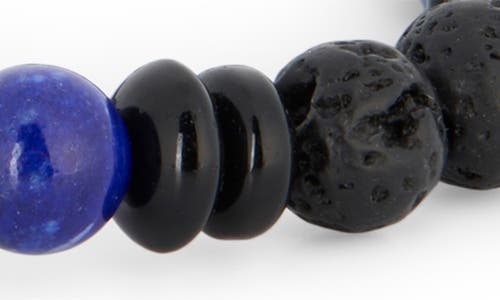 Caputo & Co Black Onyx Cross Bracelet