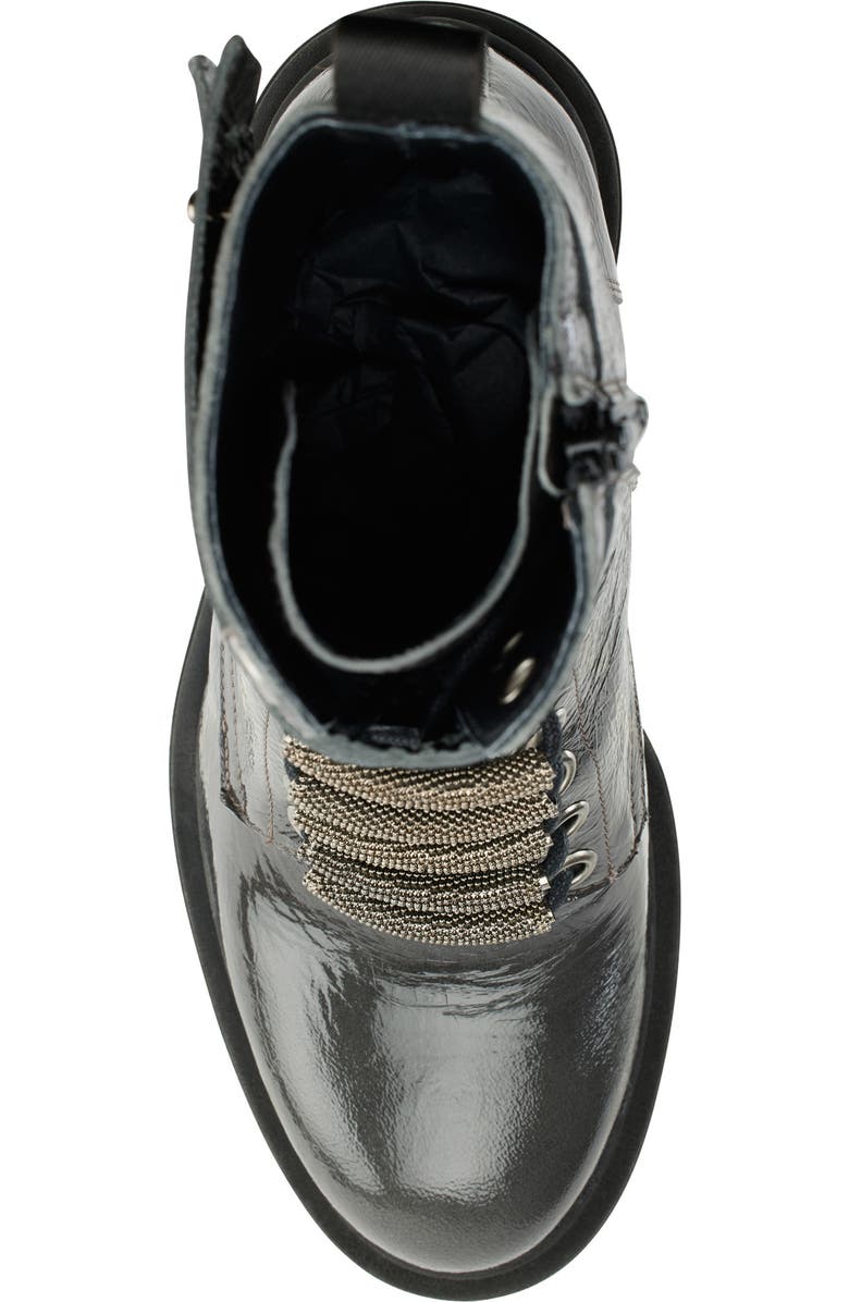 DKNY Phoebe Lug Sole Boot, Alternate, color, Grey