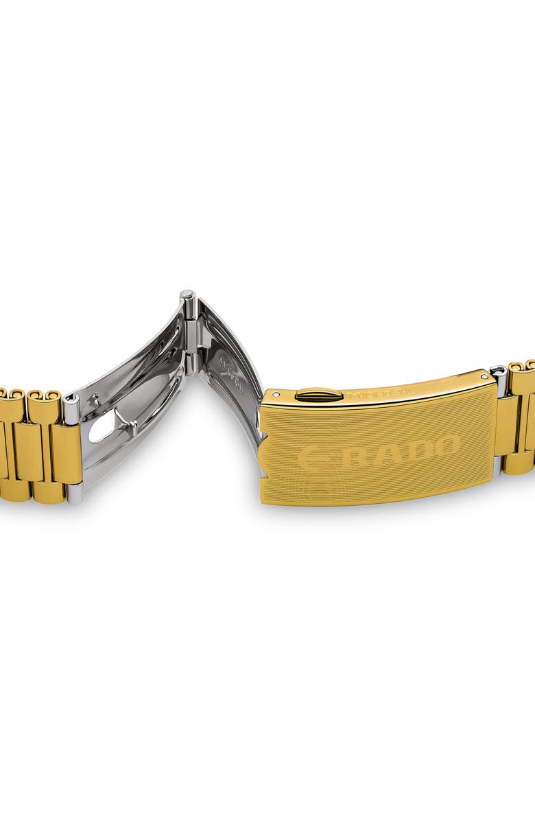 RADO The Original Automatic Bracelet Watch, 35mm, Alternate, color, Gold