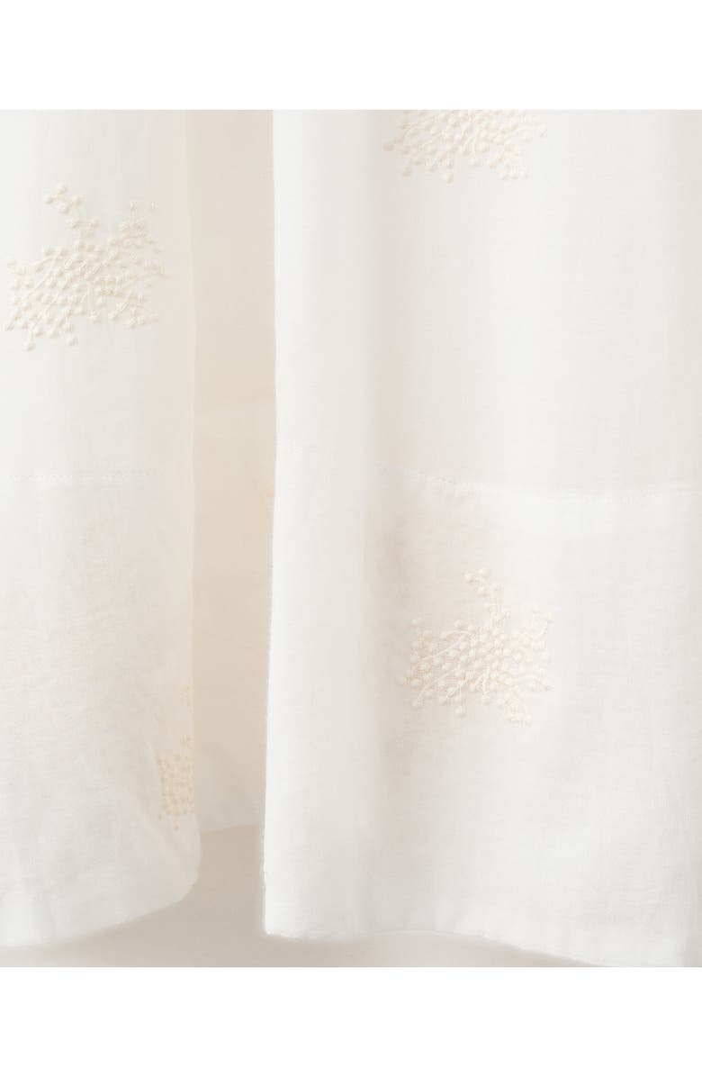 MANGO Embroidered Cotton Maxi Skirt, Alternate, color, Ecru