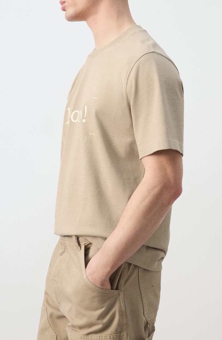MANGO x Fantastic Man More! Graphic T-Shirt, Alternate, color, Beige