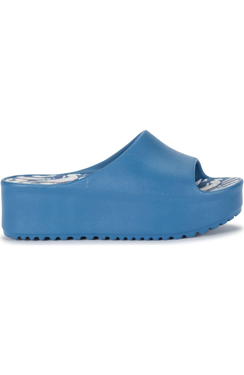 BARETRAPS Parvati Platform Slide Sandal, Alternate, color, Atlantic Blue