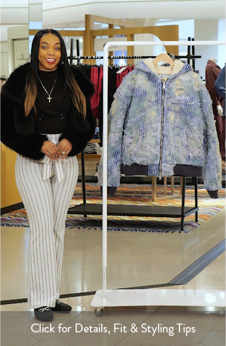 Boro Distressed Hooded Denim Jacket, sales video thumbnail