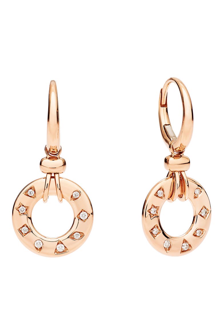 Iconica Drop Earrings, Main, color, 18K YELLOW GOLD