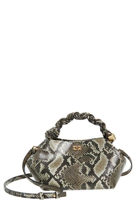 Small Bou Leopard Print Handbag