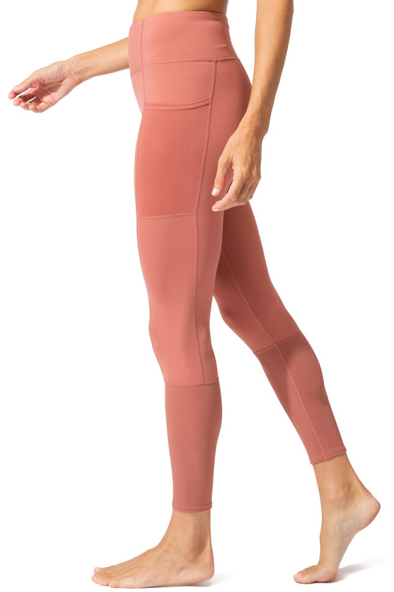 Elevate Pocket Leggings, Alternate, color, CINNAMON