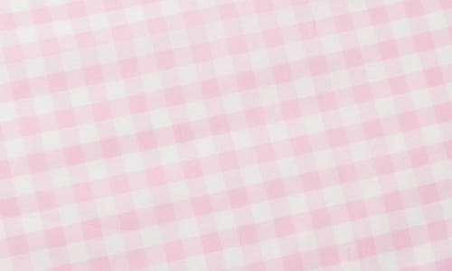 Petite Plume Signature Collection Gingham Set Of 2 Pillowcases In Pink