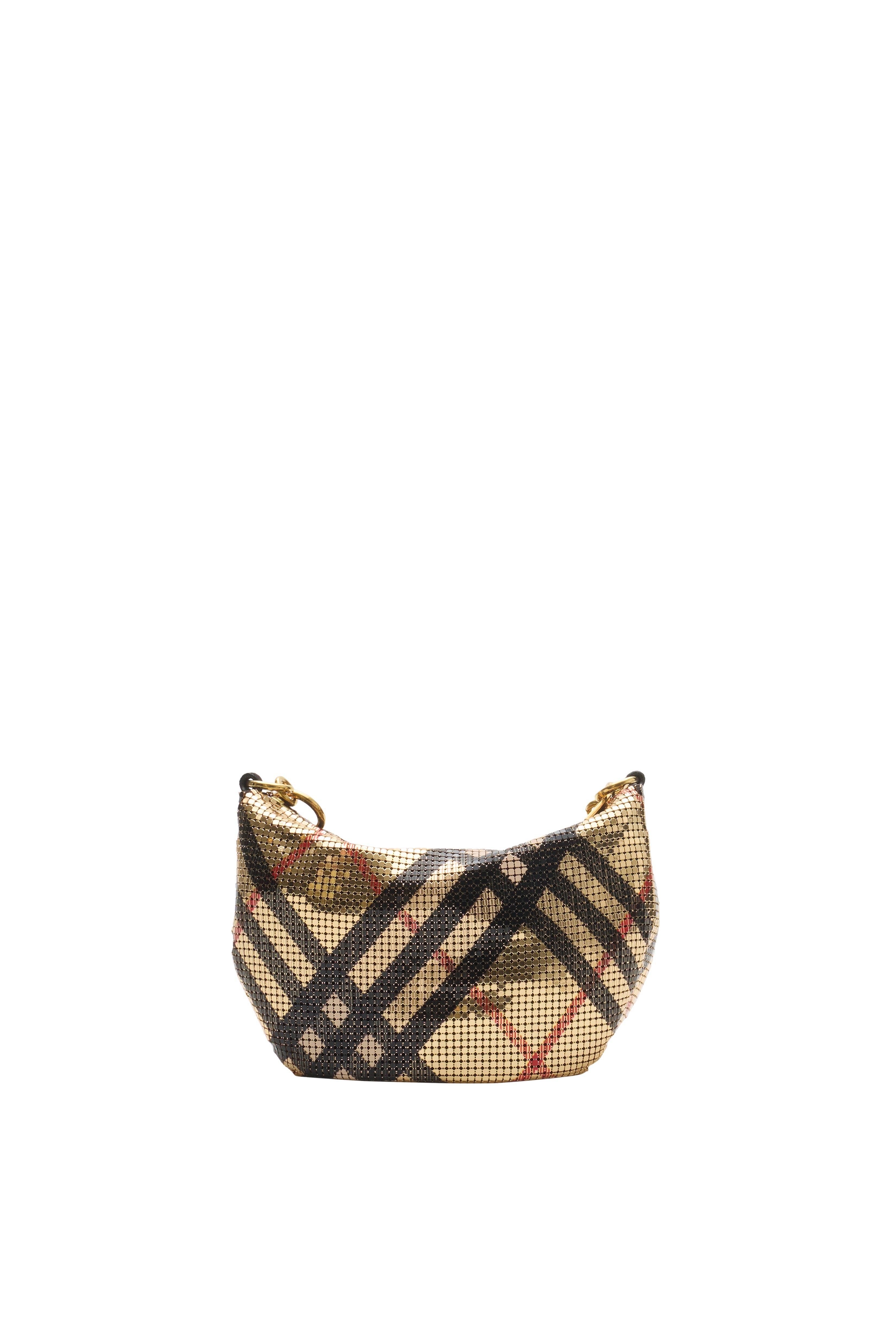 Burberry Chainmail Bag, Alternate, color, Sand Beige