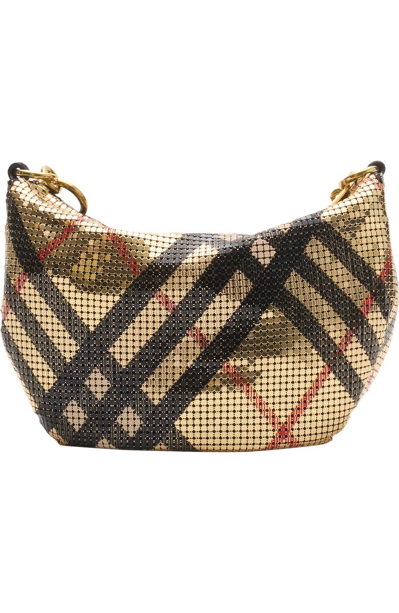 Burberry Chainmail Bag, Alternate, color, Sand Beige
