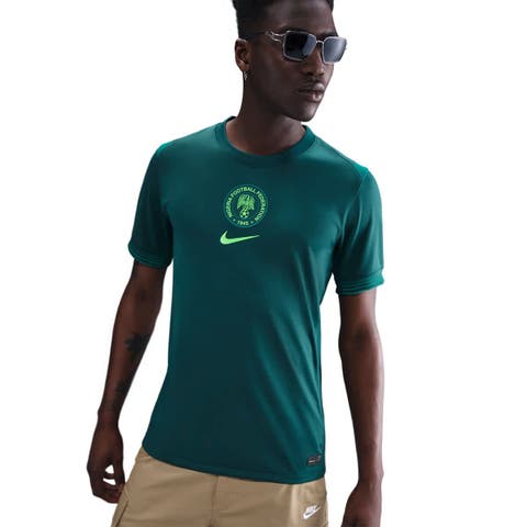 Men's Nike Teal Nigeria Women's National Team 2025/26 Home Replica Jersey