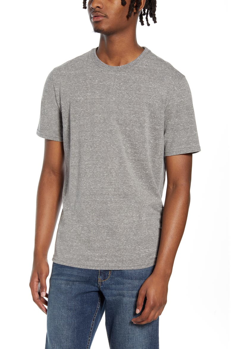 Slim Fit Crewneck T-Shirt, Main, color, HEATHER GREY