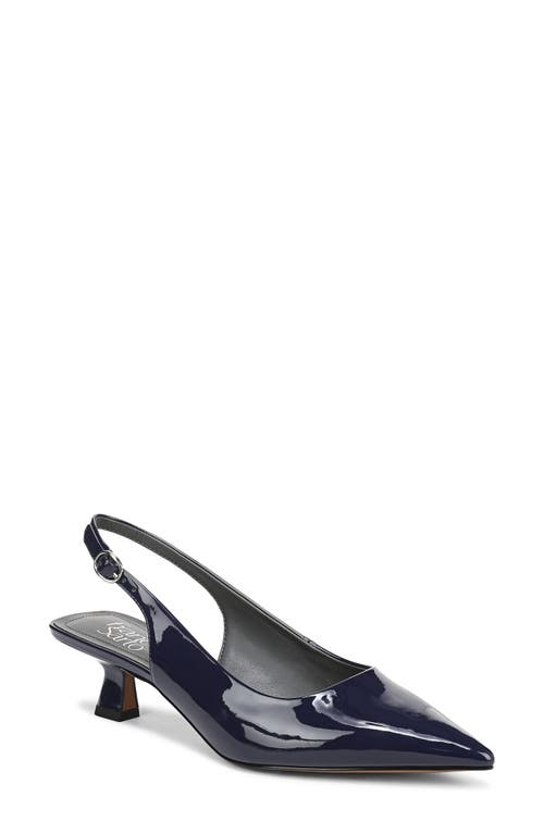 Franco Sarto Jaden Pointed Toe Slingback Pump In Blue