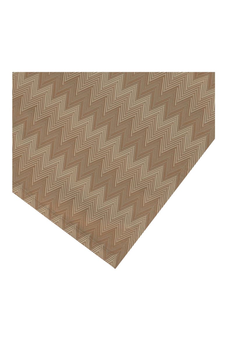 Zigzag Runner, Alternate, color, BEIGE WHITE