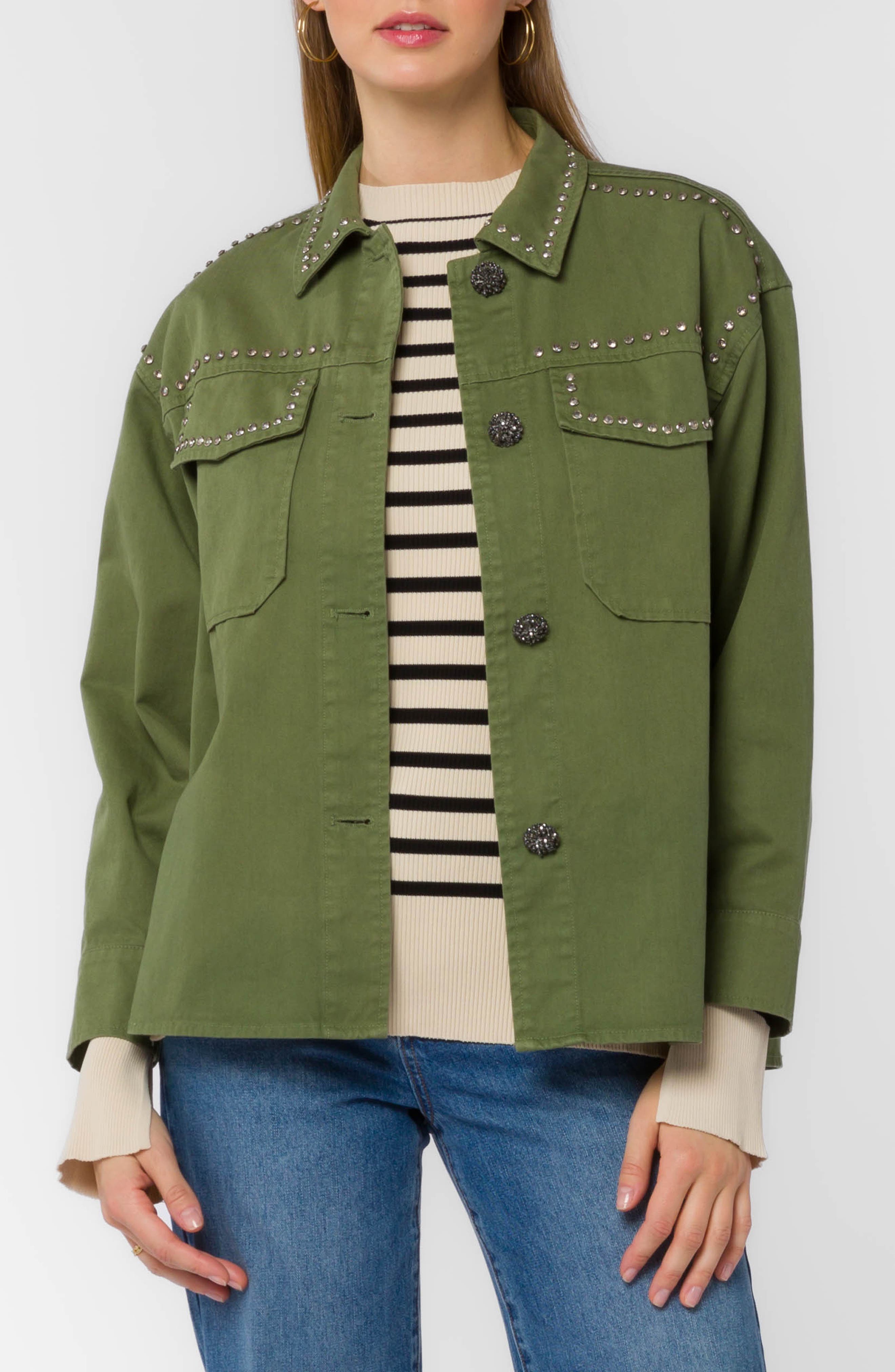 Odette Studded Utility Jacket