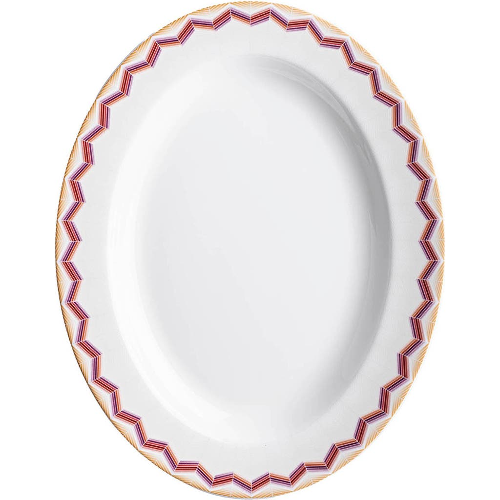 Missoni Oval Dish In White