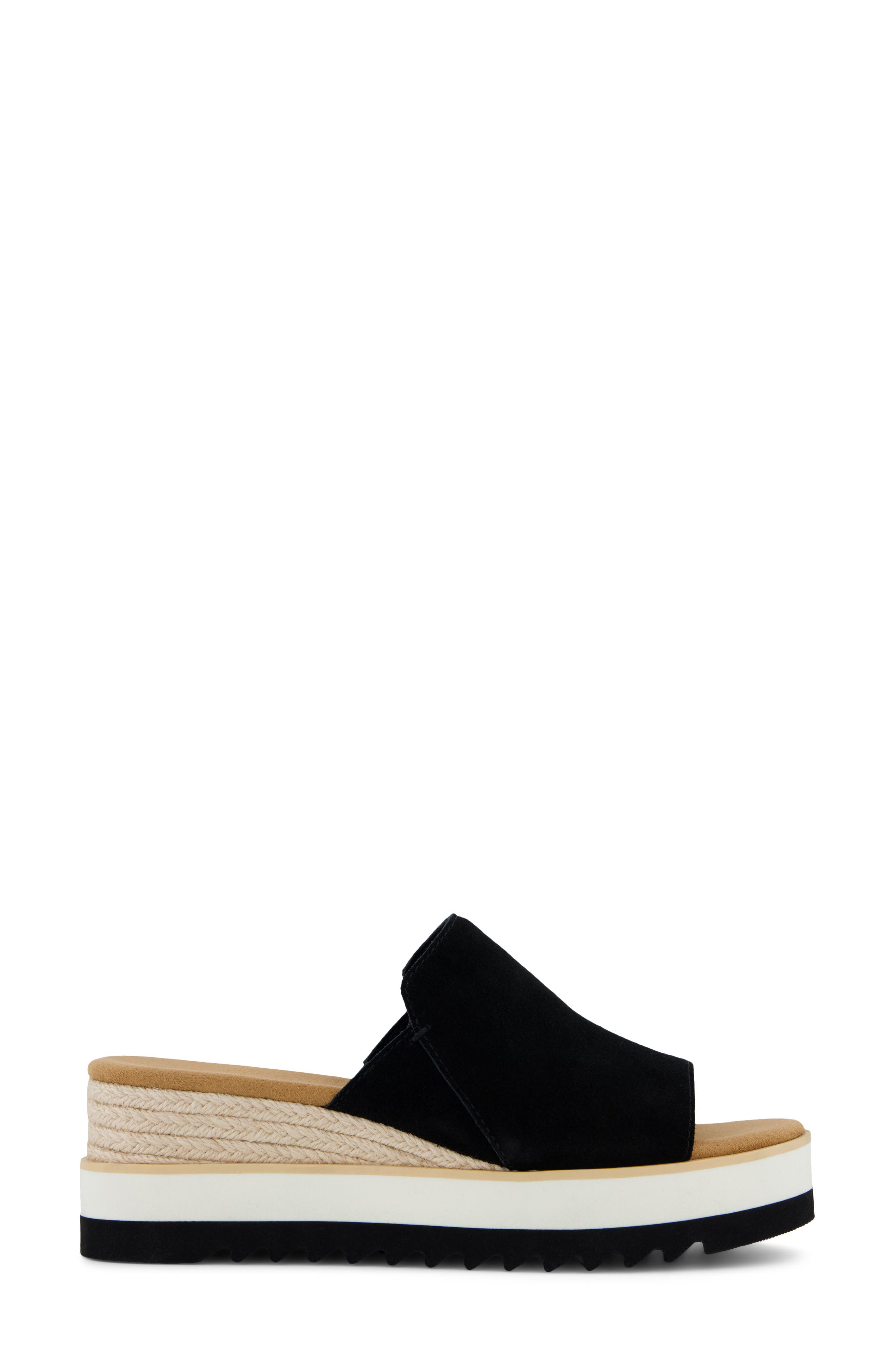 TOMS Diana Mule Sandal, Alternate, color, Black